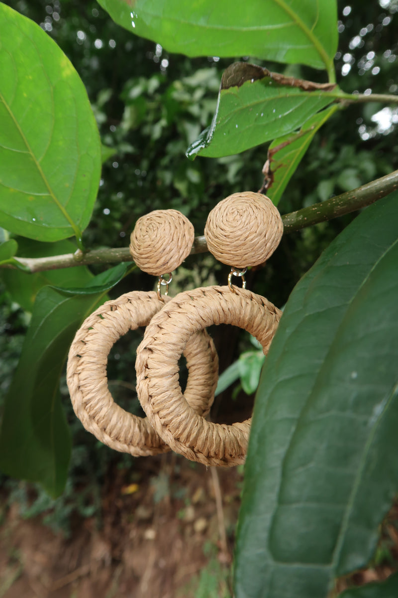 Islander Rattan Earrings